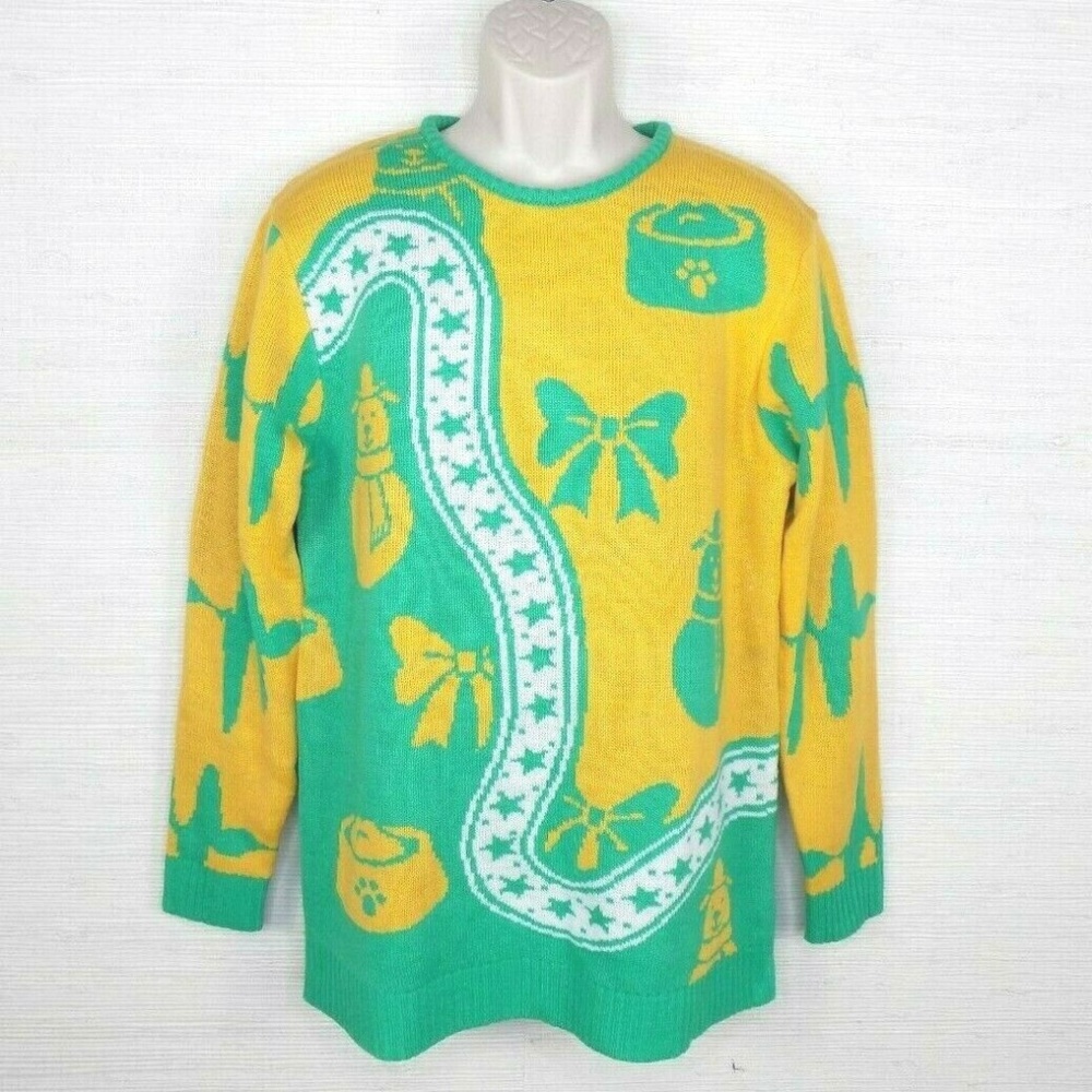 Cesar Designed By Dogs Ugly Christmas Sweater Medi